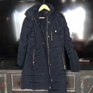 Michael Kors navy winter coat